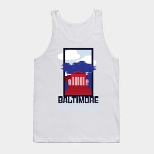 Baltimore Skyline T-Shirt Tank Top